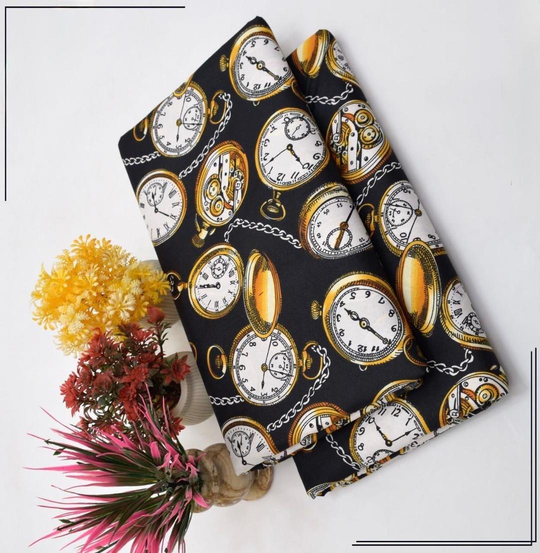 Cosmic Print 2-Piece Polo Cotton Suit - Black